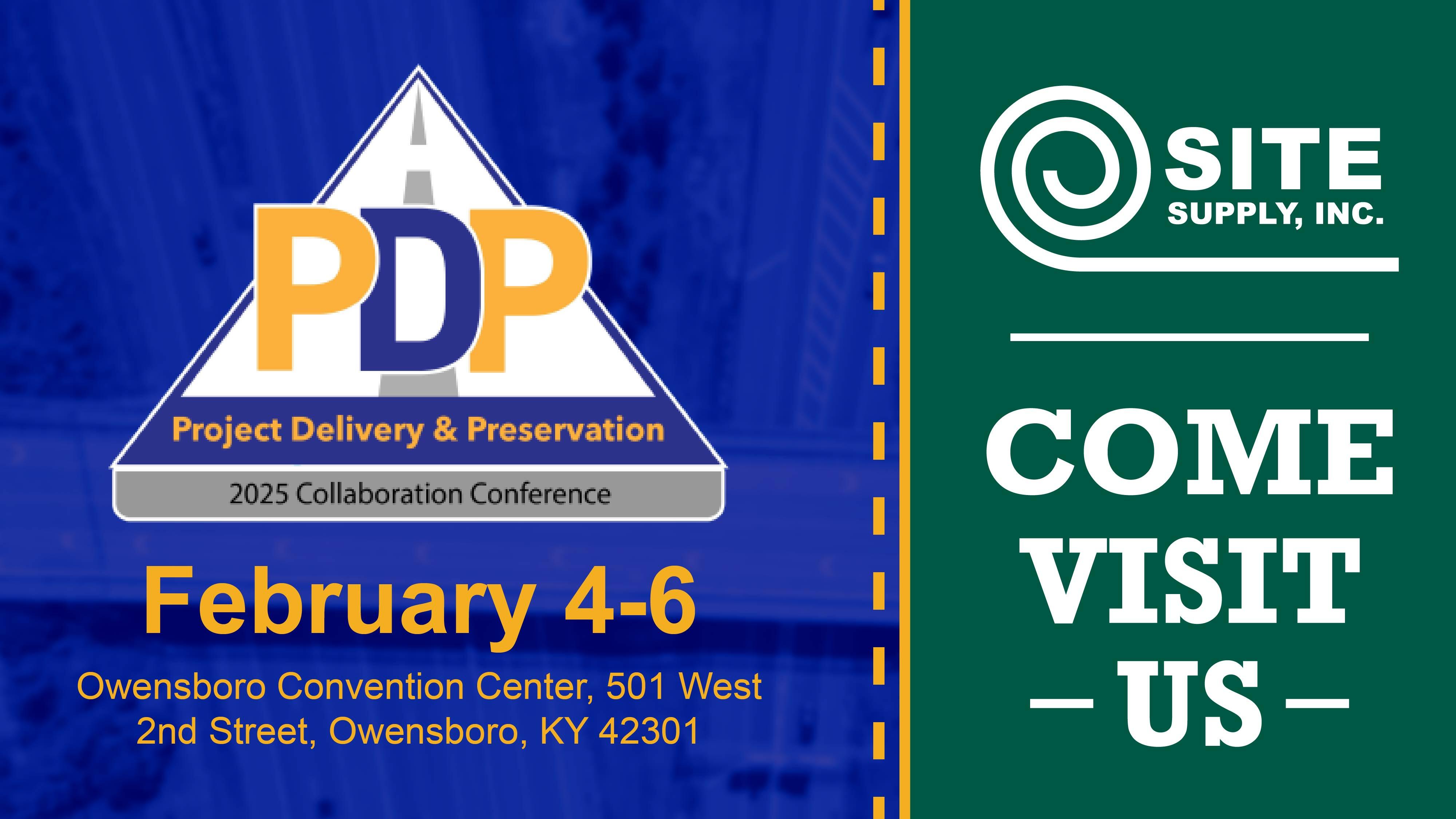Join Site Supply, Inc. at the 2024 ACEC-KY/FHWA/KYTC Partnering Conference